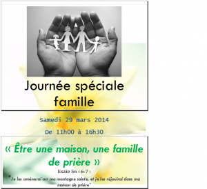 journée spéciale famille