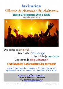 Soirée de louange et adoration du 27 août 2014 _km